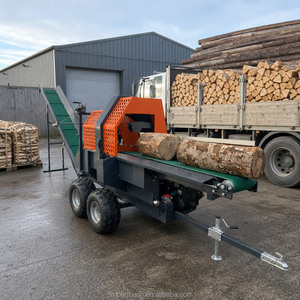Fendeuse de bûches pour scierie, <span class=keywords><strong>machine</strong></span> de traitement du bois de chauffage 30 tonnes, roues ATV, personnalisation gratuite, assistance après-vente bienvenue - Product Image 1