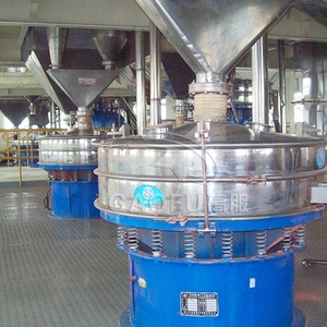 Nhà sản xuất thép không gỉ rung sàng máy Graphite bột chọn lọc máy quay công nghiệp rung màn hình - Product Image 3