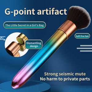 Haiguan Funny Vibrators Adult Toys Qualitäts sicherung Großhandel Bullet Cosmetic Brush Vibrator - Product Image 2