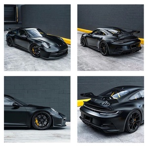Film de protection de carrosserie automobile <span class=keywords><strong>en</strong></span> TPU céramique noir métallisé satiné anti-rayures 1,52*15m, film vinyle auto-cicatrisant <span class=keywords><strong>en</strong></span> TPU - Product Image 3