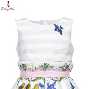Stilnyashka 13207-83 High Quality <strong>Kids</strong> Clothing Wholesale,children's Clothing Sleeveless <strong>Kids</strong> Baby Girls Party <strong>Dress</strong> - Product Image 3