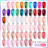 BORN PRETTY PRO 15ml Jelly Nude Normal Vernis À Ongles Émail Private Label Séchage Rapide Non Toxique Naturel Vernis À Ongles Transparent