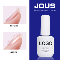 Base de Gel Renforcée Hema en Gros, Gel Extra Épais pour Renforcer les Ongles, Gel Base UV LED Longue Durée pour Salons de Beauté Professionnels