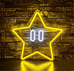 <span class=keywords><strong>Super</strong></span>เห็ด<span class=keywords><strong>Mario</strong></span> Fireดอกไม้นีออนไฟกลางคืนหรี่แสงได้USBขับเคลื่อนLed <span class=keywords><strong>Star</strong></span>ป้ายนีออนสําหรับผนังเกมห้องปาร์ตี้บาร์ตกแต่ง - Product Image 1