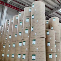 Papier offset non couché de qualité AAA en pâte de bois recyclée, blanc crème ivoire, 55-120 g/m², pour impression offset