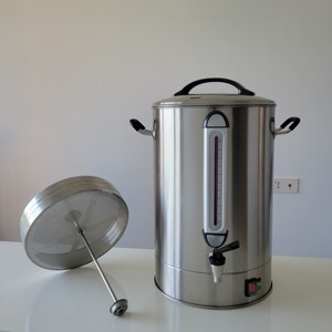 Máy pha cà phê <span class=keywords><strong>100</strong></span> ly cà phê urn thép không gỉ nồi hơi nước nóng cho tiệc tự chọn phục vụ đám cưới thu thập - Product Image 1