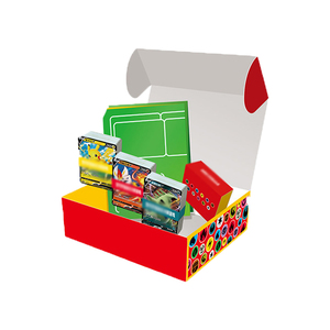 Pack de jeu familial Poke Mon, boîte individuelle, trois decks prêts à jouer, <span class=keywords><strong>Cinderace</strong></span> Pikachu Tyranitar avec pièce de monnaie et guides, version SC - Product Image 2