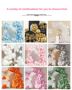 Kit de ballons <span class=keywords><strong>arche</strong></span> double couche épaissis de qualité supérieure pour décoration de mariage, chambre nuptiale, fête d'anniversaire, ouverture de <span class=keywords><strong>magasin</strong></span> - Product Image 5