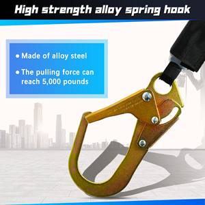 Guangjia automatisch hoofdslot van aluminiumlegering, bergbeklimmen, rotsklimmen, werken op grote hoogte, grote haak - Product Image 2