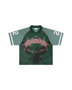 Tonton Sports Custom sepak bola Retro, kaus sepak bola untuk pria wanita anak-anak | Vintage Mesh gaya jalanan - Product Image 5