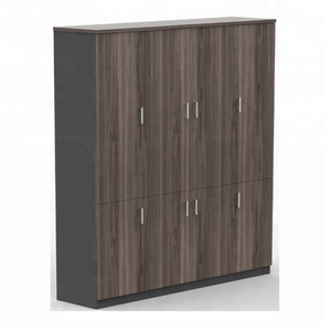 Armoire de classement en bois robuste avec poignée en aluminium pour espace de bureau - Product Image 4