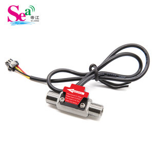 Medidor de Flujo de Agua con Turbina Dijiang OEM SUS304 DN8-DN50 10-200LPM, Sensor de Flujo con Contador de Pulsos de Efecto Hall Preciso para Calentador/Caldera - Product Image 5