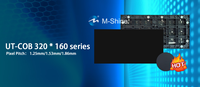 Módulo LED a todo color P1.2 320x160 con paso de píxel estrecho, mantenimiento frontal sin interrupciones, panel LED para videowall interior con función SDK