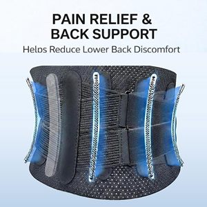 Soporte <span class=keywords><strong>Lumbar</strong></span> de Doble Tensión Directo de Fábrica, Cinturón de Soporte para la Espalda Baja y Media para Trabajo, Levantamiento de Pesas y Uso Diario - Product Image 2