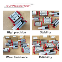100% Original allemagne SCHNEEBERGER LinearRoller bloc latéral rails coulissants CNC MRS35CG1-KC-R1-757- 18.5- 18.5-Kit de BMW35-A-G3-V2 CN