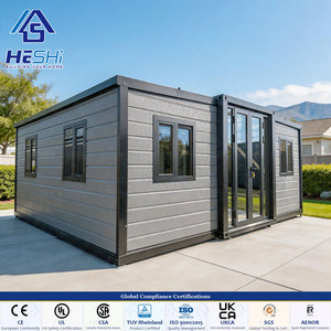 Casa Contenedor Expandible de Lujo, Totalmente Equipada y Lista en 3 Horas, de 20, 30 y 40 Pies, con 2, 3 o 4 Dormitorios, Galvanizada y Plegable - Product Image 1