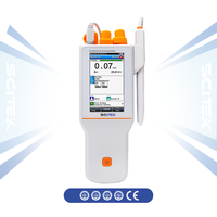SCITEK Meteran Oksigen Terlarut Portabel 0.00-20.00 Ppm Kompensasi Suhu Otomatis/Manual Layar Tampilan LCD Multi-reading