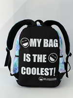Sac à dos scolaire Kuobu 2025 OEM tendance le plus vendu avec fermeture éclair, imprimé numérique floral, sac à dos de sport pour voyage, pour fille
