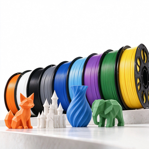 วัตถุดิบ PLA สีพื้นฐานสำหรับเครื่องพิมพ์ 3 มิติ เส้นพลาสติกขนาด 1.75 มม. ขายส่ง พิมพ์ง่าย วัสดุสำหรับการพิมพ์ 3 มิติ - Product Image 1