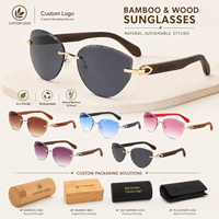 CONCHEN Factory - Achat en gros de lunettes de soleil élégantes et luxueuses pour femmes et hommes, tendance vintage, UV400, impression de logo personnalisé, lunettes de soleil sans monture