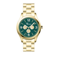 Jam Tangan Pria Analog Quartz Stainless Steel Baru, Tahan Air, Dilengkapi Tanggal, Mesin Seiko, Casing Alloy, Kaca Dial, Menawan