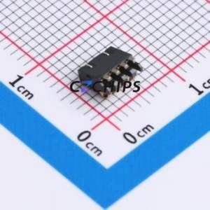 GT-BTP12704-0170B-013A Blade/Spring Contact Battery Connector SMD,P=1.27mm Connector Spring Contact Type 1.27mm 4P Vertical - Product Image 2