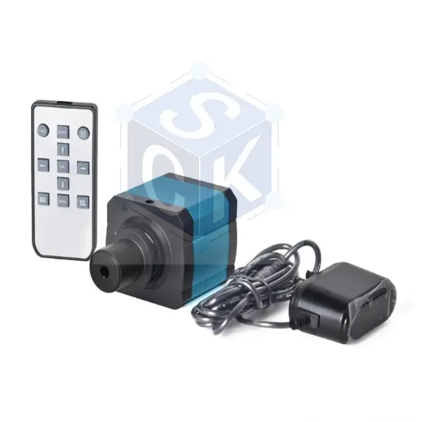 USB portable digital microscope is used for precision testing of textile products