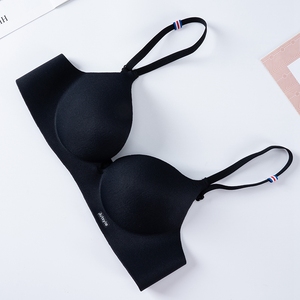Dropshipping ragazze di moda semplice biancheria intima femminile Push up t-shirt reggiseno senza fili Comfort donna senza cuciture reggiseno - Product Image 2