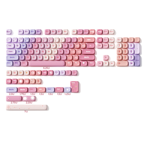 XVX Keycaps Thème du Zodiaque Sublimation par Teinture PBT Ensemble de Keycaps 133 Touches Personnalisé Mignon Clavier Mécanique - Product Image 1
