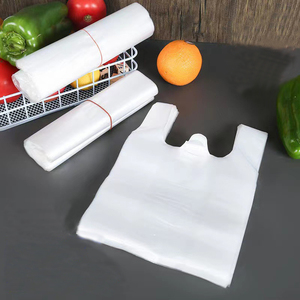 Sac T-shirt jetable multi-dimensions pour le marché des légumes, le petit-déjeuner, le thé au lait, la restauration et la pâtisserie - Product Image 3