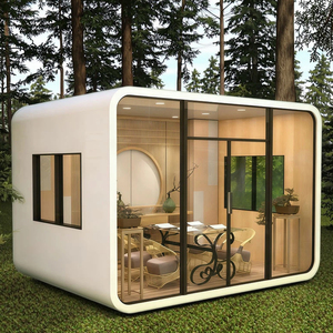 LDYZ Casa Modular Integrada Tipo Cabaña Oficina Prefabricada Villa Pequeña Cápsula Contenedor de Estructura Plana - Product Image 3