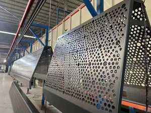Panneau perforé en alliage d'aluminium, revêtement poudré, anti-corrosion, design minimaliste, mur rideau, utilisation extérieure - Product Image 1