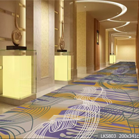 Tapis mural en boucle de laine mélangée, luxueux et confortable, en rouleau, pour hôtel, maison, salle de banquet, antidérapant, résistant aux taches, antimicrobien