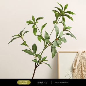 Fleur artificielle en soie Behan Mei Ma Drunk Wood, plante verte artificielle, 80 cm, décoration murale suspendue, décoration intérieure, salon, vente en gros - Product Image 6