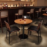 Vente en gros OEM ODM, design modulaire, sièges sociaux, mobilier commercial pour restaurants, restauration, pub, bistrot, bar, ensemble de tables et chaises de salle à manger