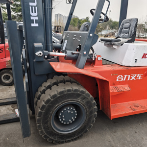 Carretilla Elevadora Diésel Usada Heli de 7 Toneladas de Capacidad, Certificación CE EPA, Envío Rápido, Asiento para Operador, Posicionador de Horquillas para Almacén y Granja, Bomba Central - Product Image 6