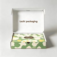 Boîte d'expédition personnalisée avec impression de logo, boîte d'emballage pour vêtements, chemises, costumes, boîte en carton ondulé, boîte d'expédition par courrier