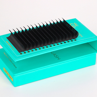 SP EYELASH En gros Extensions de cils individuels en soie coréenne et vison, volume cachemire, noir mat intense, doux, fournitures pour cils