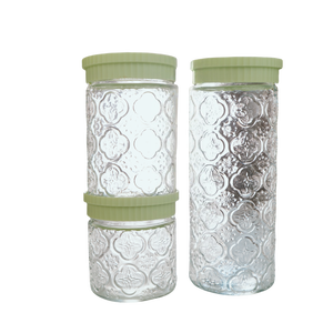 Bocaux de stockage en verre scellés de qualité alimentaire-Joint hermétique pour marchandises sèches et ingrédients en vrac - Product Image 6