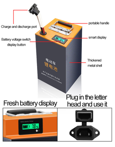 Batería de Litio de Gran Capacidad de 72V para Vehículos y Motocicletas, Recargable, Almacenamiento de Energía Solar, Fuente de Alimentación MECC21 Shenzhen E - Product Image 3