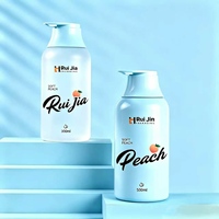Bouteille à pompe en plastique cosmétique de grande capacité 300 ml 500 ml pour shampoing, lotion pour le corps, après-shampoing, emballage pour soins de la peau