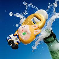 Nouveauté 2026 Popmart Série MONSTERS Décapsuleur et Aimant de Réfrigérateur en PVC en forme d'animaux Boîte Mystère Décoration Maison Jouets Mignons à Collectionner