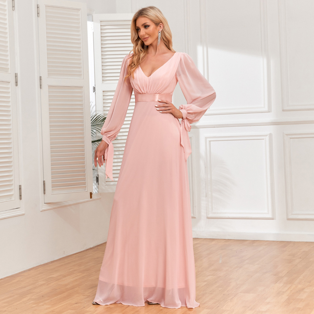 Wholesale Women's Party Long Dress - Elegant Chiffon Wholesale Women's Party Long Dress - Elegant Chiffon