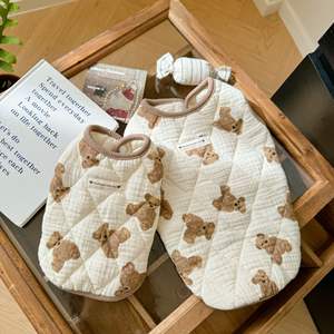 Abbigliamento per cani autunno inverno con stampa adorabile - Product Image 4