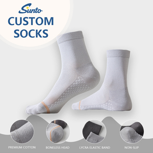 Biểu Tượng Tùy Chỉnh Crew Mắt Cá Chân Vớ Thể Thao Cotton Thoáng Khí Chống Trượt Cho Nam Giới Phụ Nữ Tùy Chỉnh Vớ Thể Thao - Product Image 2