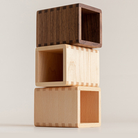 Organisateur de bureau multi-usages en bois naturel, porte-stylos en bois, support pour crayons de bureau, pour le bureau et la maison