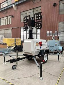4x350W dẫn ánh sáng tháp 9M thủy lực mast DIESEL ánh sáng tháp Dễ dàng cài đặt di động ánh sáng di động - Product Image 2