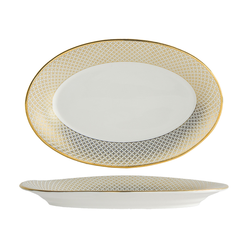 Plato ovalado de 10 pulgadas