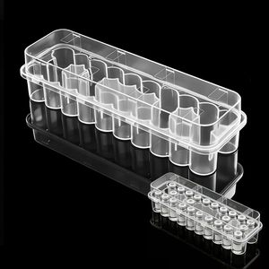 Boîte de rangement transparente en PP avec couvercle à fermeture sécurisée, résistante aux produits chimiques, vente en gros, OEM, haute qualité pour essences biologiques - Product Image 4