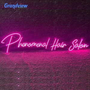 Custom Led luce al Neon Open Bar arcobaleno nuvola ragazzo ragazza stella ciao per negozio decorazione di nozze grossista - Product Image 2